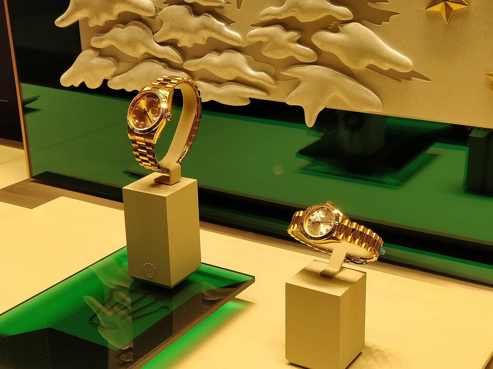 Rolex-Boutique in Genf, Außenansicht